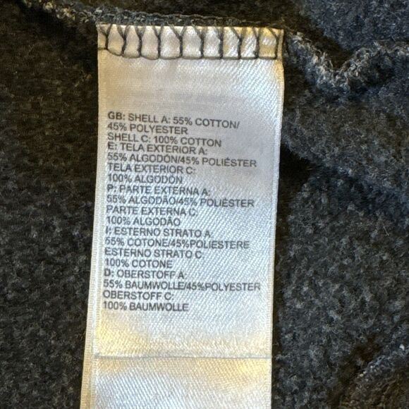 The North Face Women’s Large Gray Hoodie Pullover Sweatshirt Pink Logo Casual - Picture 10 of 16